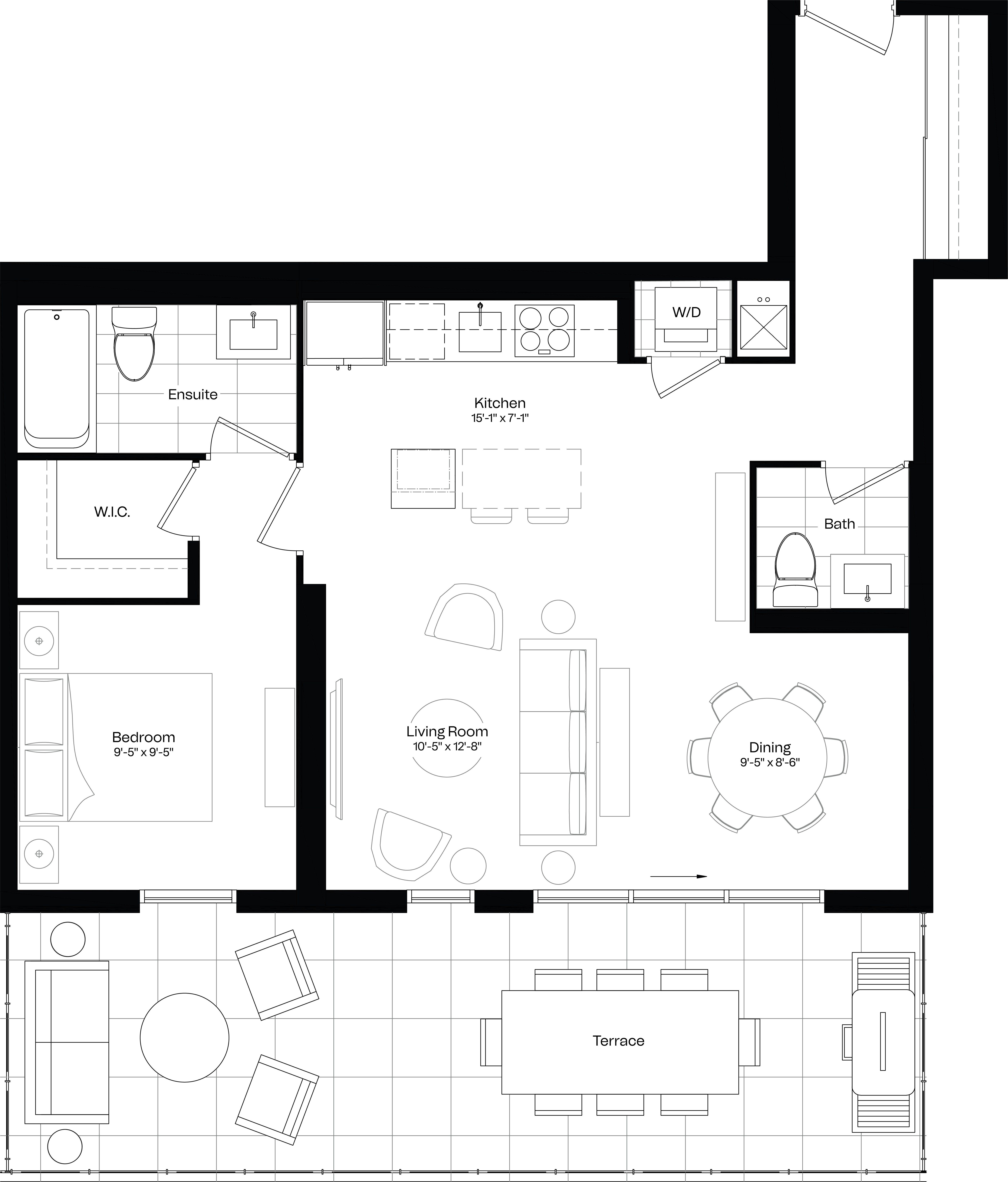 Floorplans Courcelette Official site Condos from the Mid 600's
