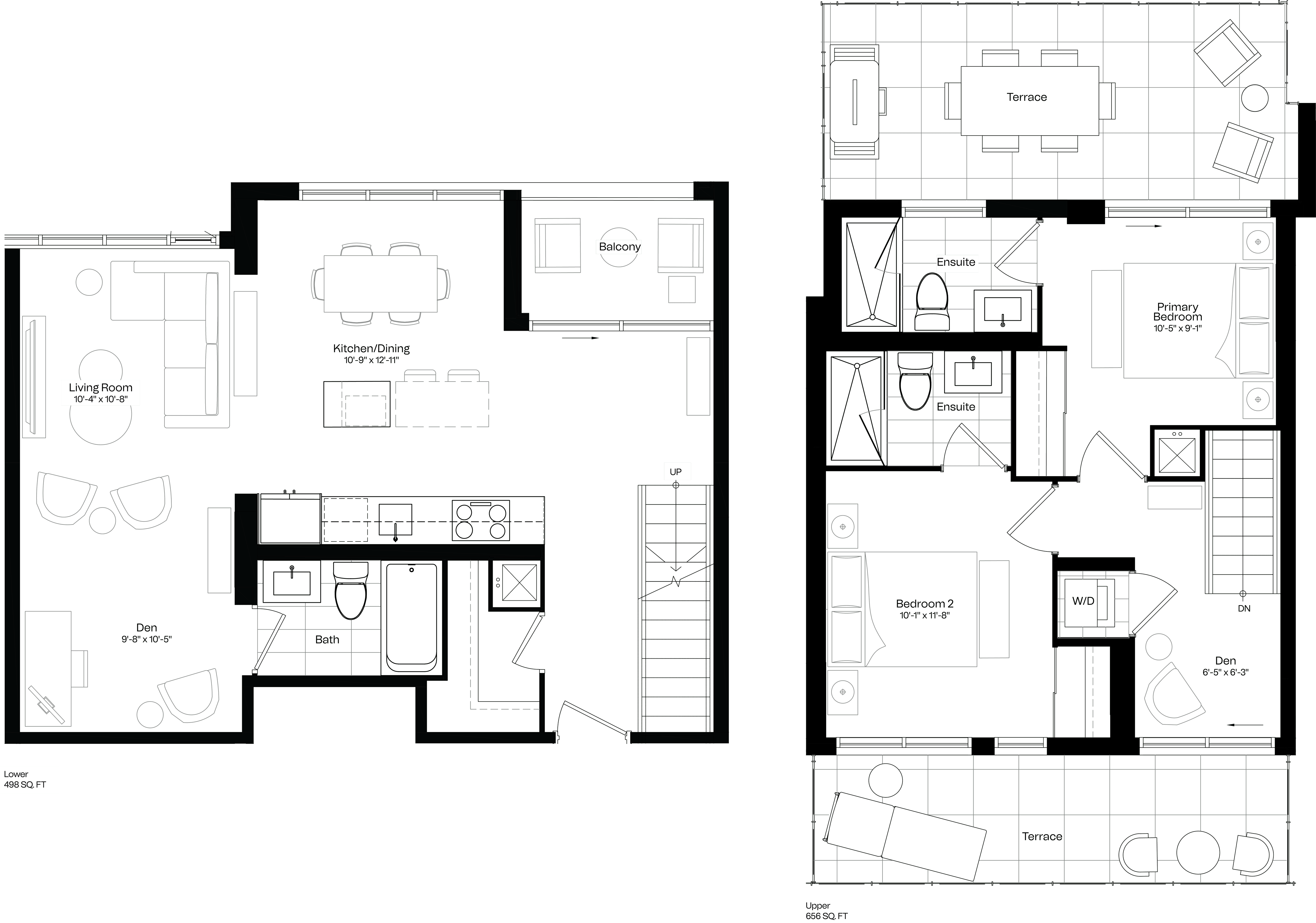 Floorplans Courcelette Official site Condos from the Mid 600's